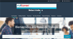 Desktop Screenshot of bolsadetrabajo.com